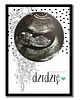 kubki Plakat ze zdjęciem usg, w ciąży z imieniem