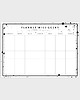 kalendarze i plannery Planner miesięczny A4, Ink