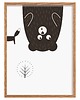 obrazy i plakaty do pokoju dziecięcego Obrazek Scandi Forest bear II 30x40cm