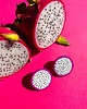 kolczyki z masy plastycznej Kolczyki DRAGON FRUIT wkrętki
