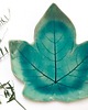 patery i talerze Ceramiczny liść klonu
