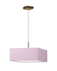 lampy do pokoju dziecka Dziecięca lampa wisząca z geometrycznym kloszem BOGOTA