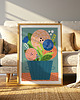 plakaty Plakat Peonie