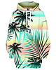 bluza z kapturem damska Bluza Oversize Tunika DR.CROW Tropical Beach