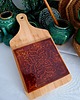 deski do krojenia i tace Dekoracyjna deska taca z ceramicznym kaflem