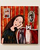 kafle i panele Kafle ceramiczne - portret kobieta