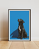 plakaty Plakat - Blue Doggie