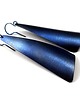 kolczyki wire wrapping stalowe chlodne tytany