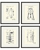 grafiki i ilustracje Rysunek patent  łuk  strzały   vintage prezent