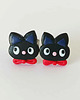 kolczyki z masy plastycznej Kolczyki kotki
