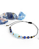 bransoletki z kamieni naturalnych Larimar, jadeit, sodalit, lapis lazuli bransoletka