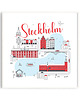 plakaty Stockholm Sztokholm plakat 40x40 cm