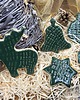 ozdoby choinkowe Zestaw ceramicznych zawieszek