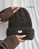 czapki damskie Puszysta czapka Cloud wełna merino alpaka *czarny*