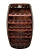 meble - inne Stojak dekoracyjny na wino Bodega, 80x55x45 cm