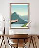 plakaty Język Trolla - Trolltunga - Norwegia  - plakat 50x70 cm