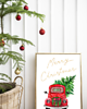 grafiki i ilustracje PLAKAT zimowy Plakat świąteczny Merry Christmas