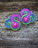 kolczyki soutache Oriana- kolorowe kolczyki soutache