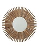 lustra stojące i wiszące Lustro Drewniane Lustro Dekoracyjne Alfa 75 cm