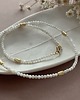 chokery Naszyjnik Choker SPU masa perłowa