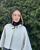 czapki damskie Balaclava kominiarka czapka kaptur  z ozdobnym guzikiem
