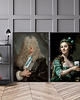 plakaty Zestaw plakatów - Curl i Lady coffee
