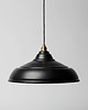 lampy wiszące Lampa metalowa lakierowana Mega Loft black