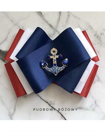 Brosza Marynarska MARINE  NOWOŚĆ!, Pudrowy Różowy