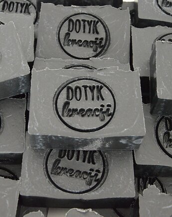 GLINKA i WĘGIEL - mydło naturalne 110g, Pracownia Dotyk Kreacji