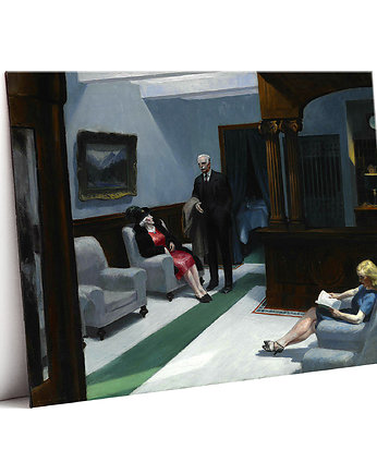 Lobby Hotelowe- E. Hopper - magnes, Galeria LueLue