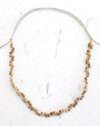 Jaspis Naszyjnik bez metalu, galeria nuit