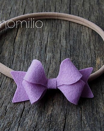 Opaska do włosów Butterfly Bow Lavender, Momilio