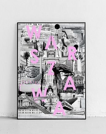 Plakat Warszawa, sztucznymagazyn