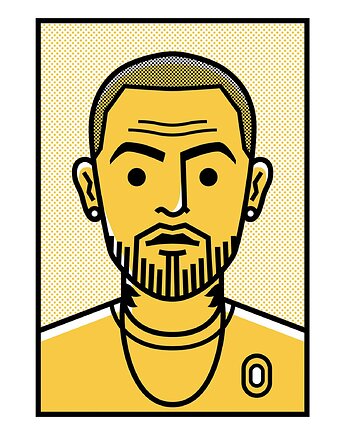 Plakat Mac Miller, Bartosz Żuber Zubis World