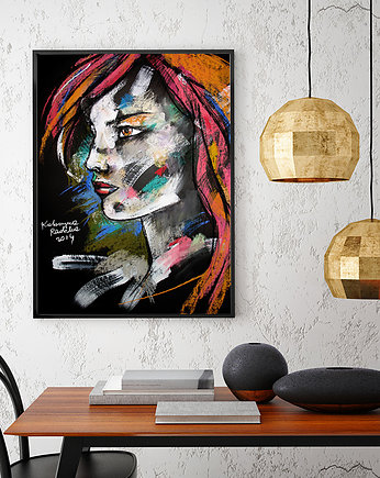 Somewhere - plakat 50x70 cm, Katarzyna Radzka