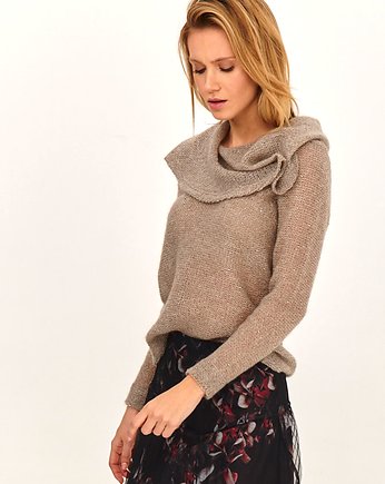 Sweter z luźnym golfem, LaRime concept