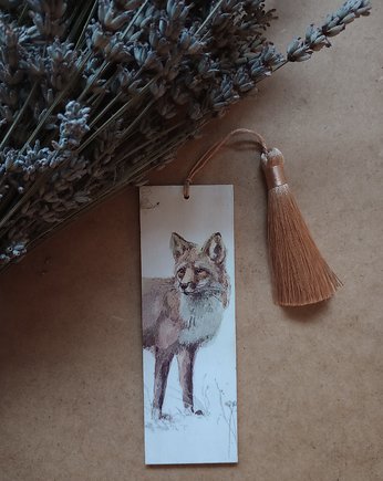 Zakładka do książki Fox, w domu klejone