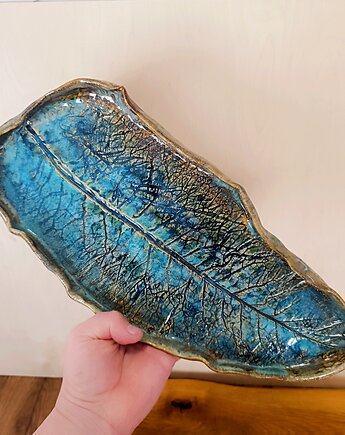Patera ceramiczna liść, maticeramika