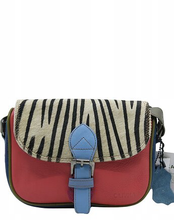 Listonoszka torebka damska skóra naturalna kolorowa oryginalna OLIVKA, Olivka Warsaw