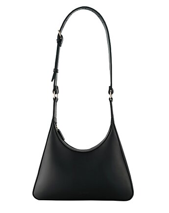 Torebka skórzana KATE - CZARNA, JO MAXX