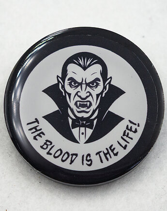 Przypinka gotycka z żywicy Dracula pin_print Goth 007, Hippograph