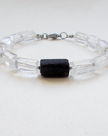 Turmalin i kryształ Bransoletka, galeria nuit