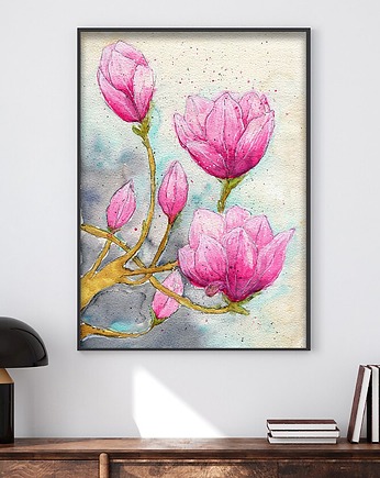 Magnolia. Plakat, Malgorzata Domanska