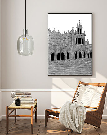 Sukiennice / Kraków / Miasto / Grafika, Jola Regeńczuk Art