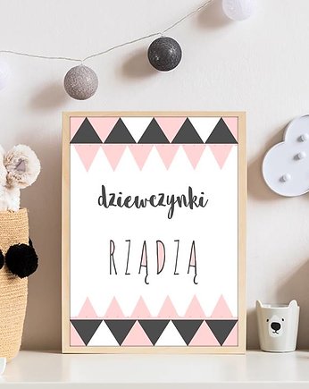 Plakat obrazek Dziewczynki rządzą, sielankowo