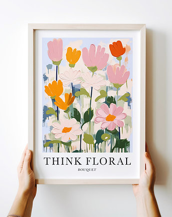 Plakat Jasne malarskie kwiaty, HOG STUDIO
