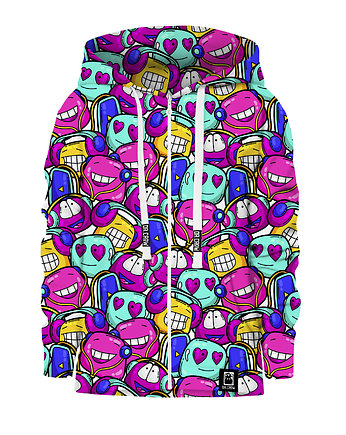 Bluza Zamek Dziewczynka DR.CROW Cartoon Funny, DrCrow
