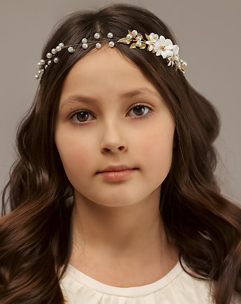 Delikatny wianek na głowę - perełki n.30741, Lola White