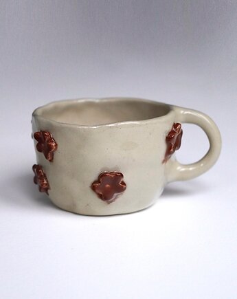 Kubek kwiatki kwiatuszki 200 ml, rel ceramic