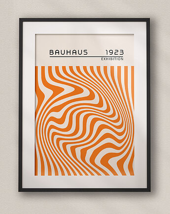 Minimalistyczny plakat - Bauhaus #29 - Do salonu, sypialni, biura, DAPIDOKA